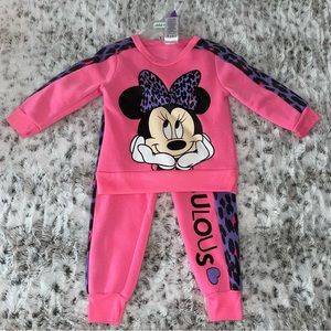 Minnie Mouse Sweatsuit (2T)